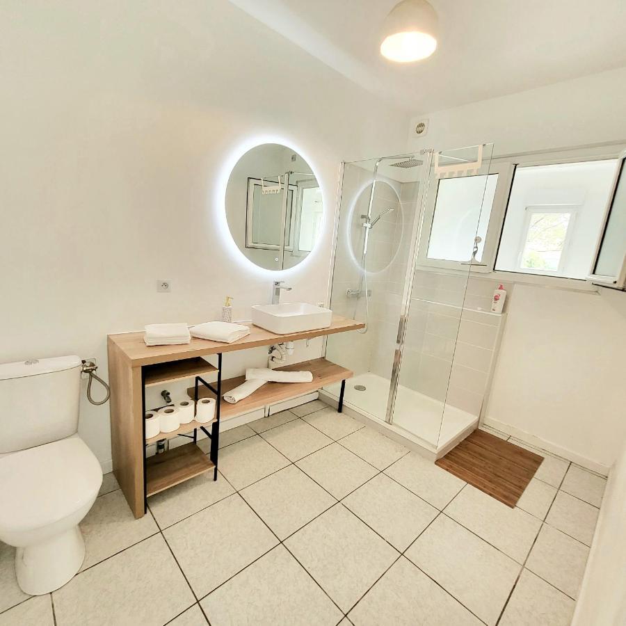 Bel Appartement Avec Jardin De 30M2 , Climatise Avec Parking Et Arrivee Autonome Cabestany Exteriér fotografie
