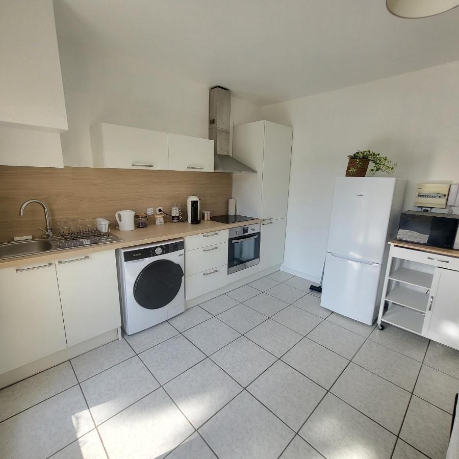 Bel Appartement Avec Jardin De 30M2 , Climatise Avec Parking Et Arrivee Autonome Cabestany Exteriér fotografie